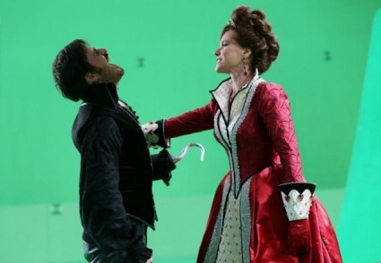 Behind the scenes photo from Episode 2x09 Queen of Hearts will be rerun on Sunday Jan. 6 before the new episode.