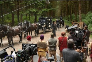 Behind the scenes -- filming OUAT 3x02 Lost Girl