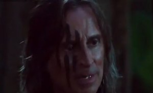 Rumpelstiltskin with face paint in 3x04 "Nasty Habits"