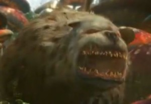 The Bandersnatch in Tim Burton's 2010 "Alice in Wonderland" film